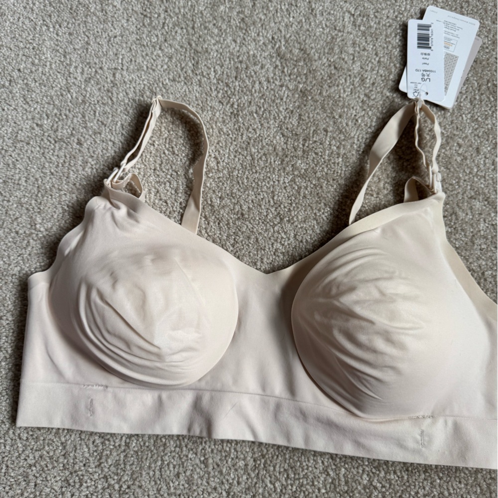 Bravado Nursing Bra Pearl Size L NWT